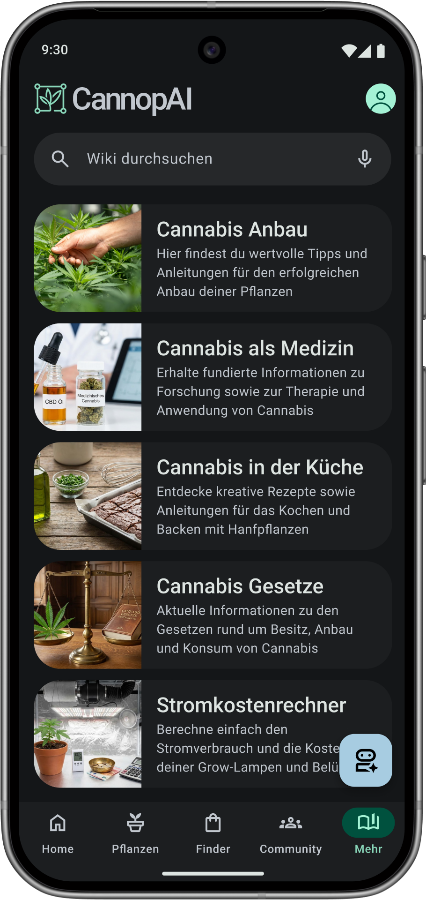 CannopAI App CannopAI App - Mehr
